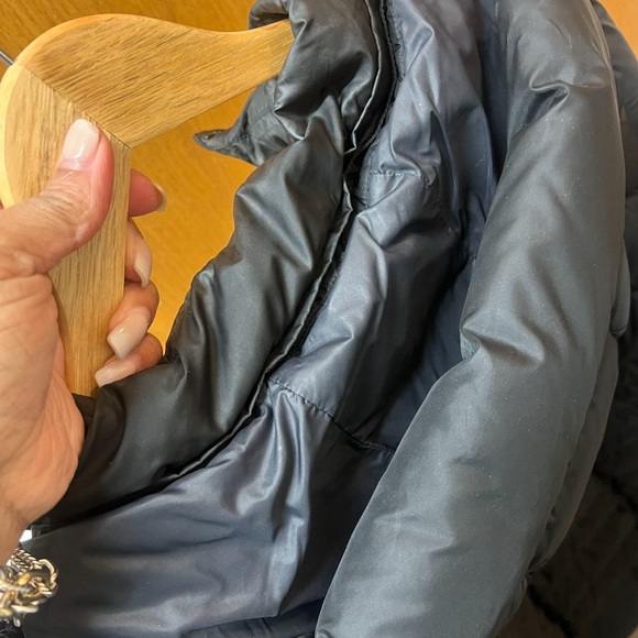 Women's Black North Face Parka Puffer Coat - Picture 11 of 12